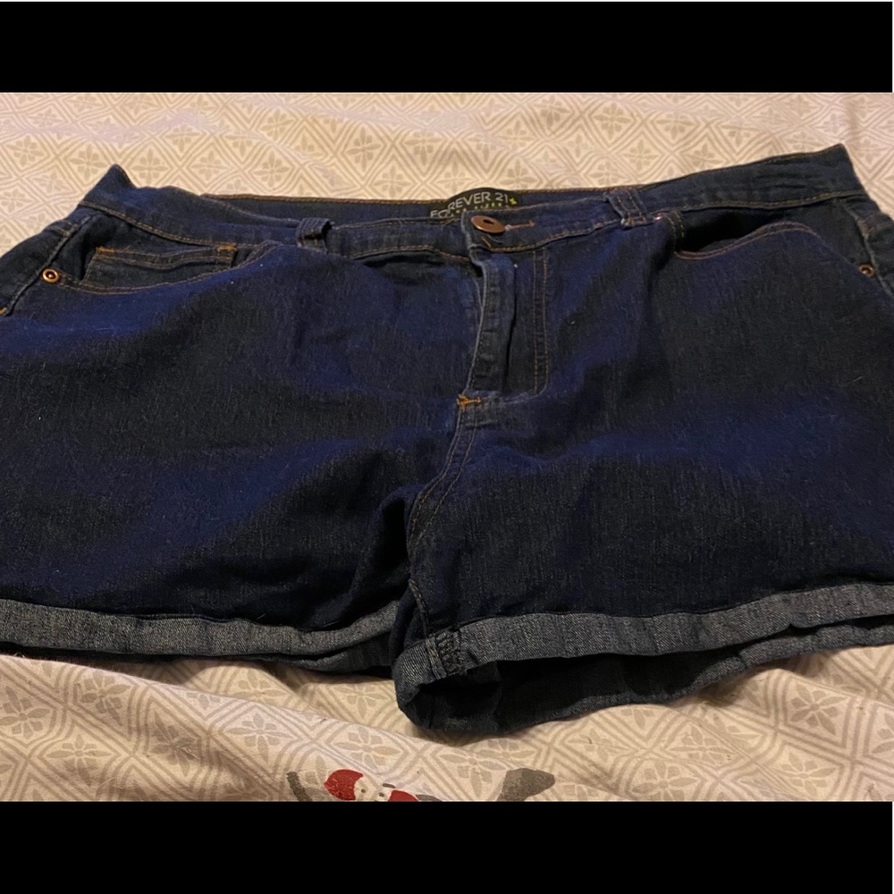 Forever 21 Denim Shorts - Size 16 Junior